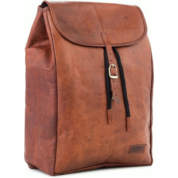 Berliner Bags Bags New Berliner Bags Brown Vintage Leather Backpack